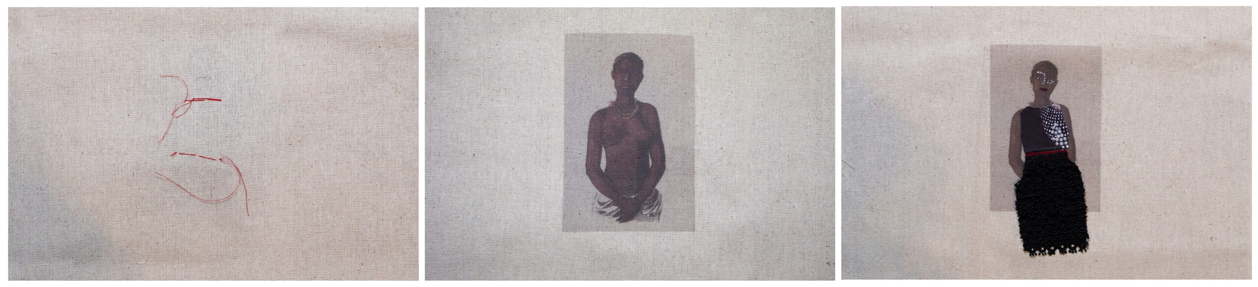 Artista ressignifica imagens de mulheres negras no período da diáspora africana e lança olhar para o futuro