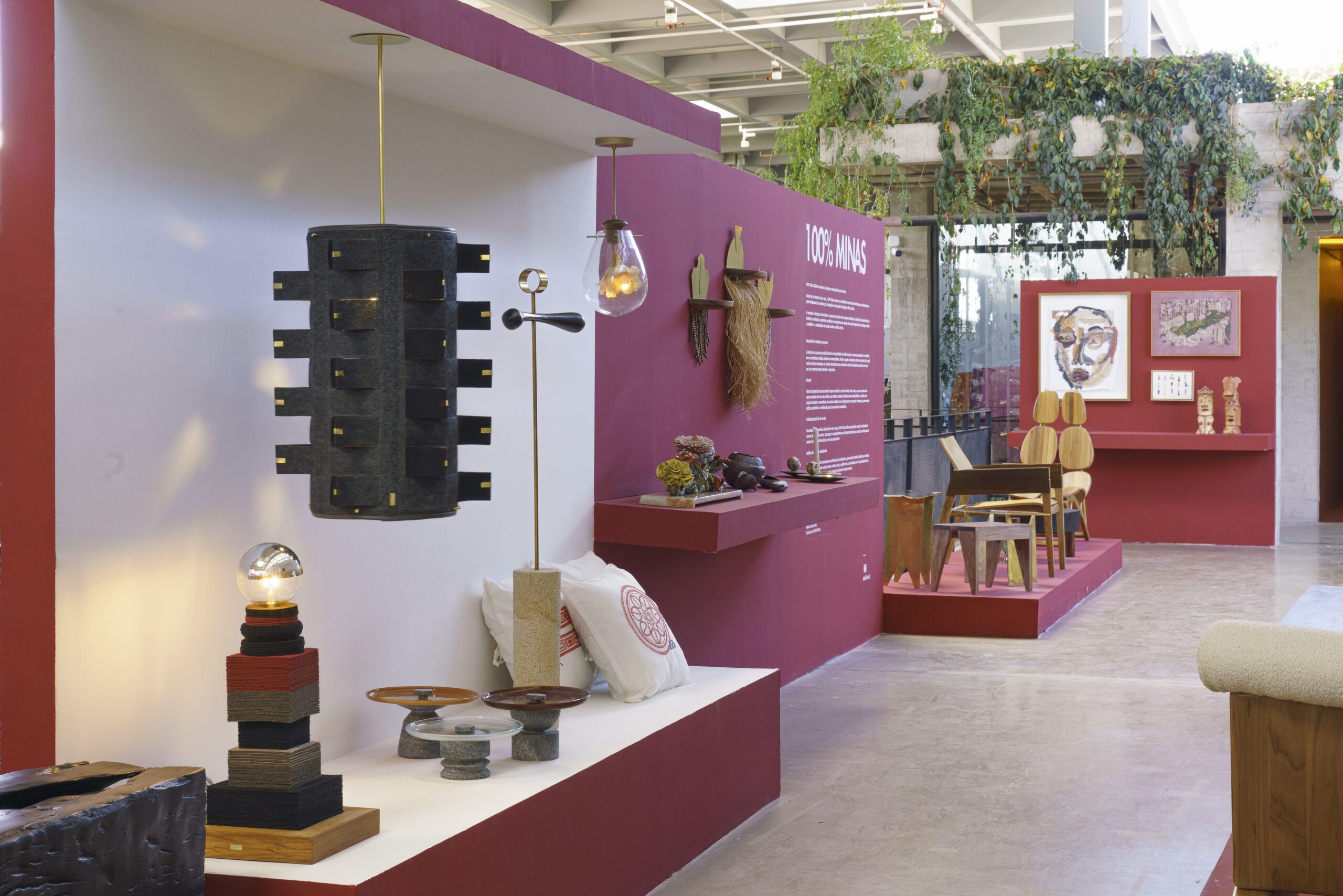Mostra 100% Minas segue até domingo, 15 de setembro, na CASACOR Minas Gerais