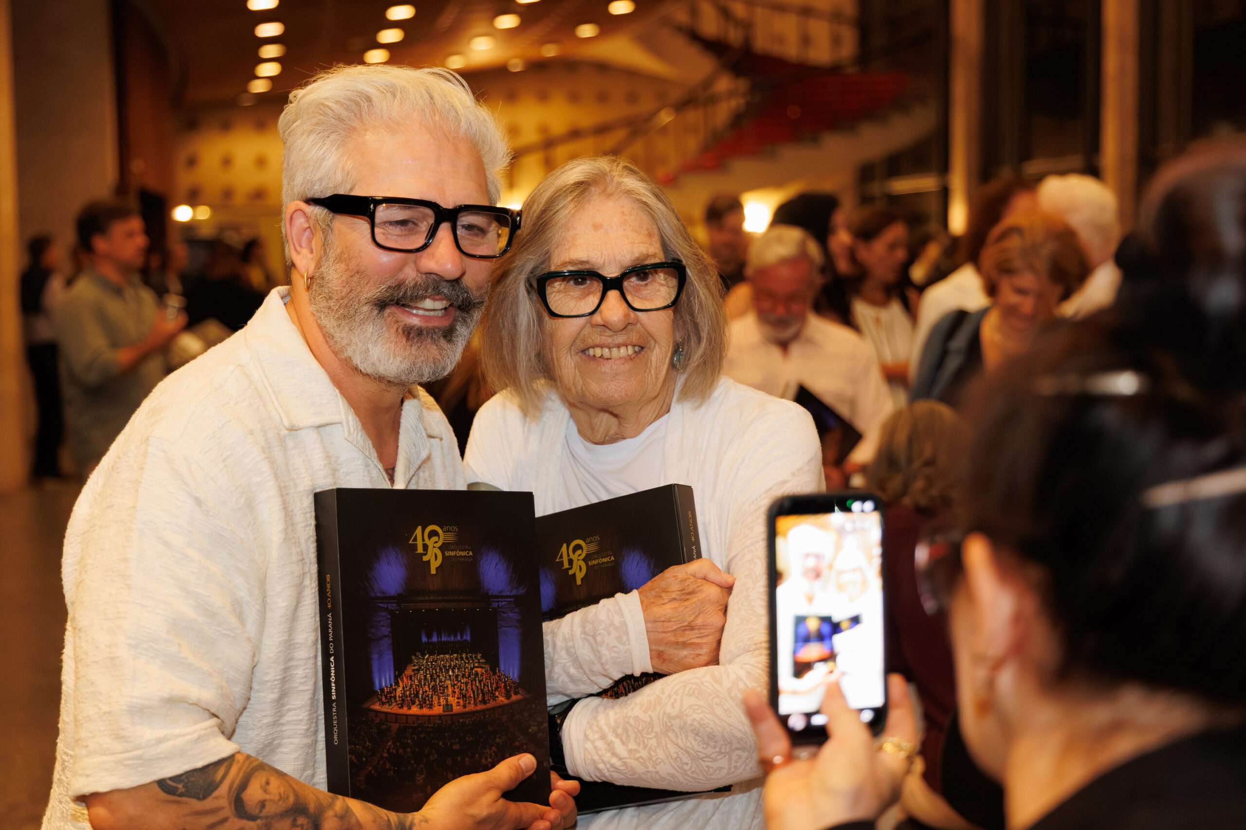 livro Orquestra Sinfônica do Paraná 40 anos
